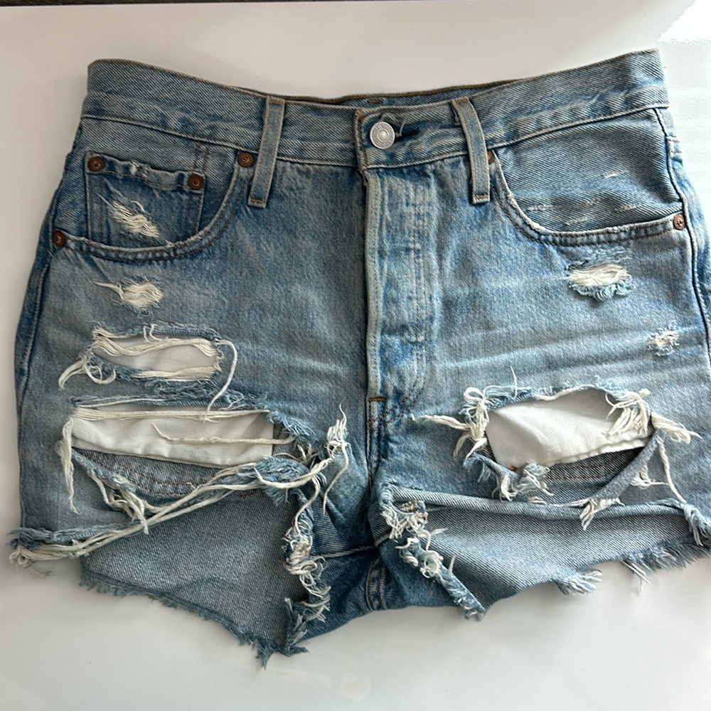 Vintage Levi 501 Denim Shorts
